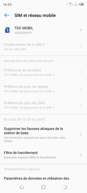 Sélectionnez Public