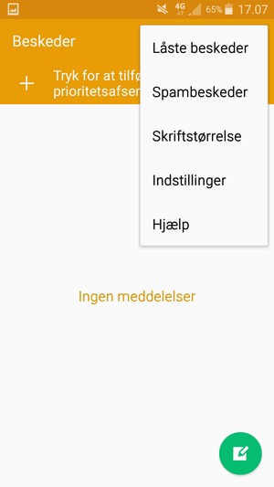 Vælg Indstillinger