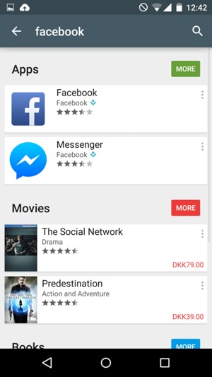 Select the app