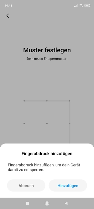 Wählen Sie Abbruch