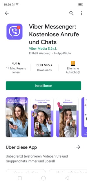 Wählen Sie Installieren