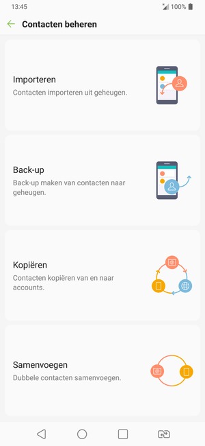 Selecteer Importeren