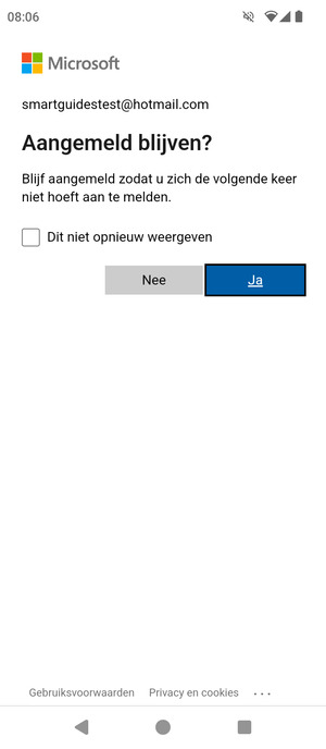 Selecteer uw voorkeursoptie