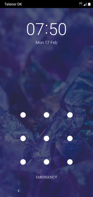 Your phone is now secure with a screen lock