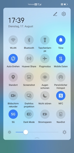 Wählen Sie Stromsparen
