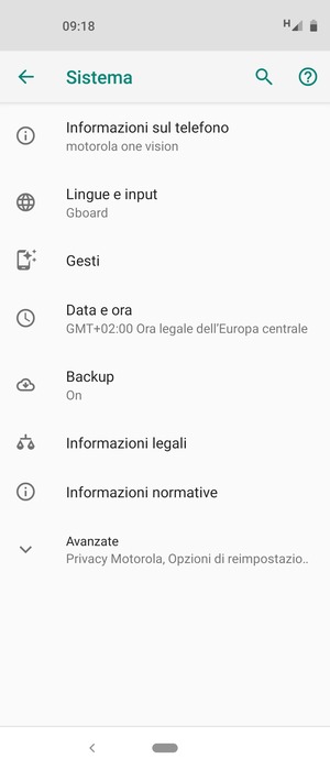 Seleziona Avanzate