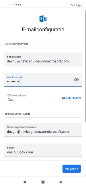 Voer uw wachtwoord in