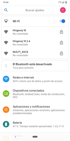 Seleccione la red inalámbrica a la que desea conectarse
