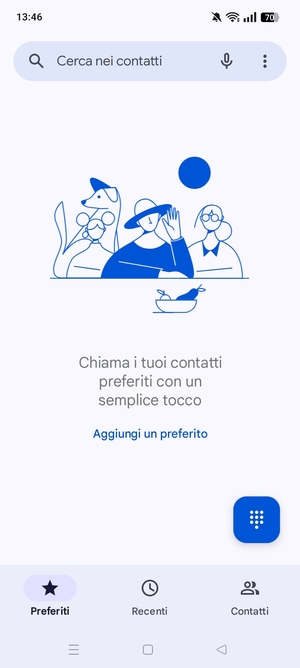 Seleziona Tastiera