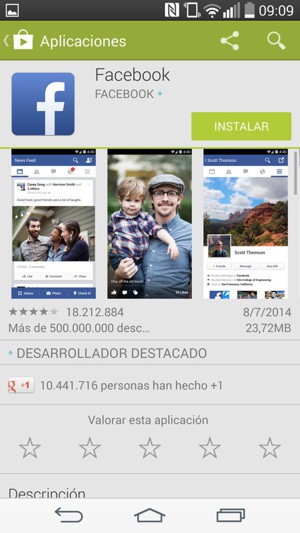 Seleccione INSTALAR