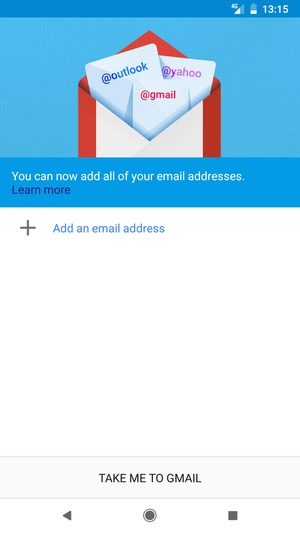 Select Add an email address
