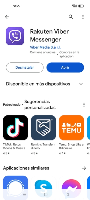 Seleccione Abrir