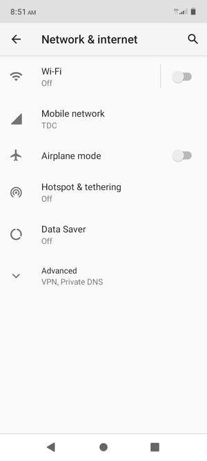 Select Mobile network
