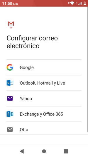 Seleccione Otra