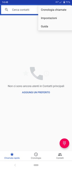Seleziona Impostazioni