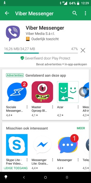 Wacht tot het installatieproces beëindigd is
