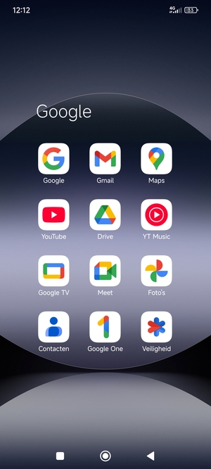 Selecteer Gmail
