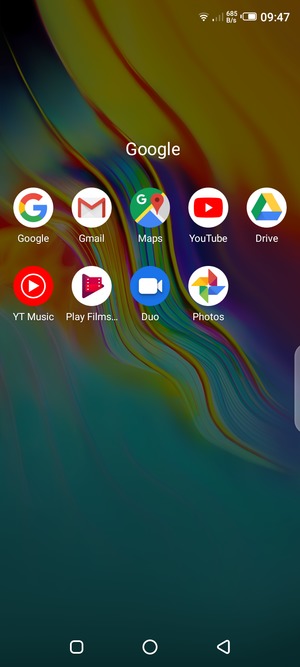 Sélectionnez Gmail