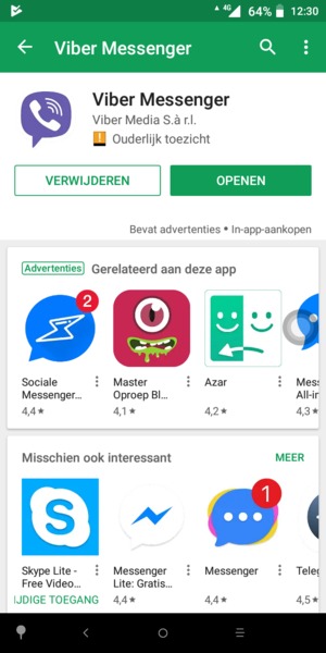 Selecteer OPENEN