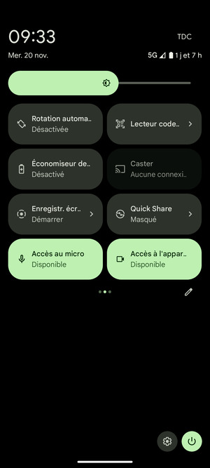 Sélectionnez Économiseur de batterie