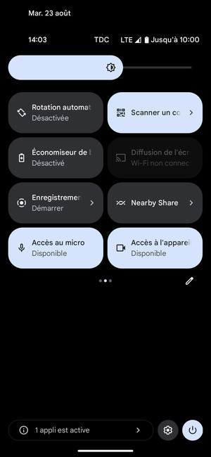 Sélectionnez Économiseur de batterie