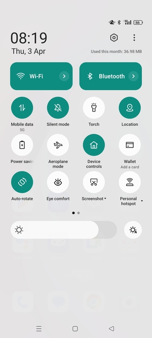 Turn off Wi-Fi and Bluetooth