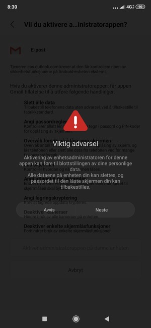 Velg Neste