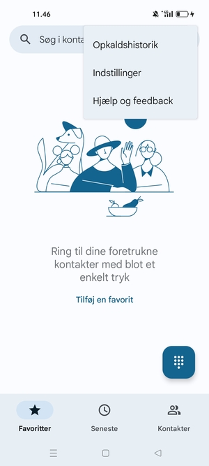 Vælg Indstillinger