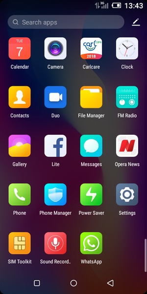 Scroll to and select Settings