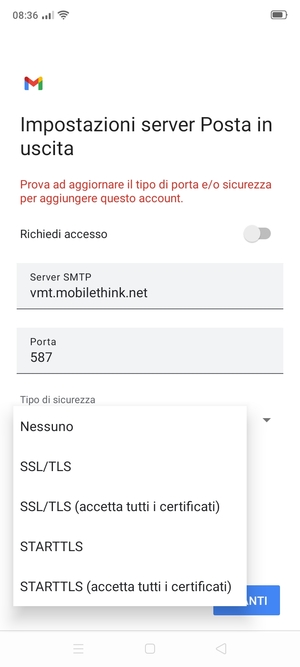 Seleziona Nessuno