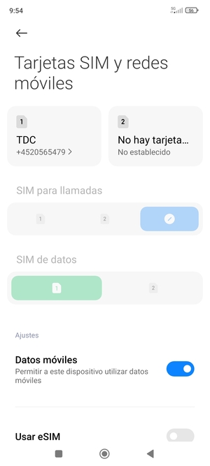 Para cambiar la red en caso de problemas de conectividad, seleccione Public