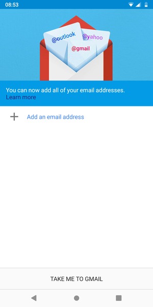 Select Add an email address