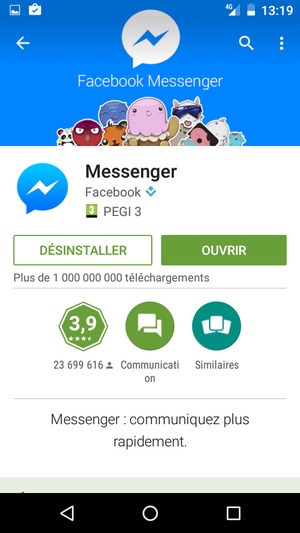 Sélectionnez OUVRIR