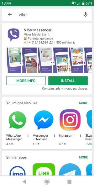 Select the app