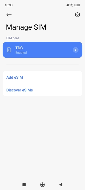 Select Add eSIM