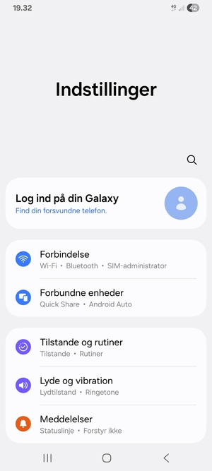 Vælg Forbindelse