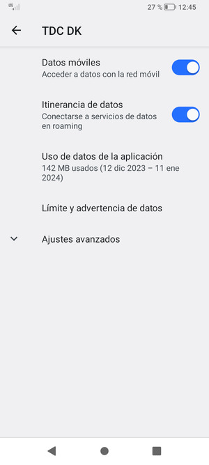 Activar o desactivar ::It