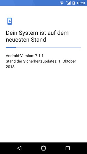 Warten Sie, bis die Suche abgeschlossen ist