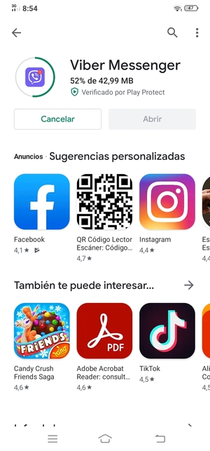 Espere a que el proceso de instalación finalice