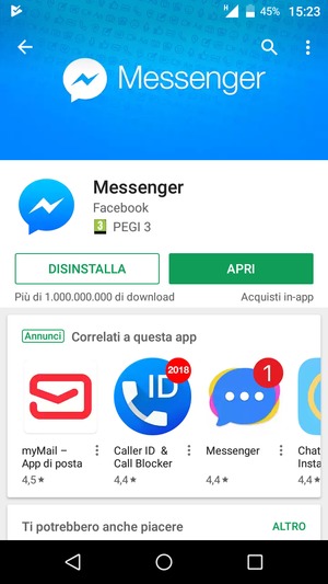 Seleziona APRI