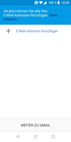 Wählen Sie E-Mail-Adresse hinzufügen