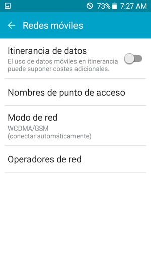 Seleccione Nombres de punto de acceso