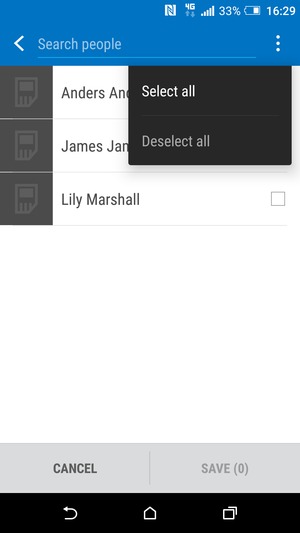 Select Select all