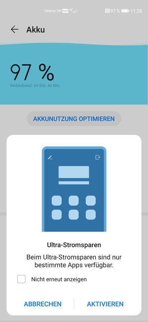Wählen Sie AKTIVIEREN