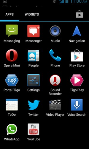 Select Settings