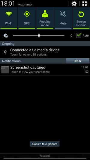 Select Mute to change to sound mode again