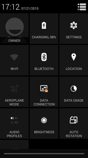 Turn off BLUETOOTH