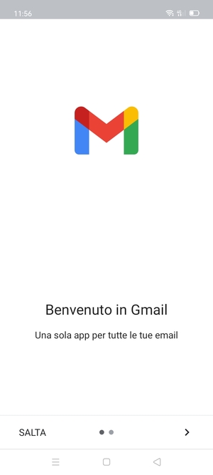 Seleziona AVANTI