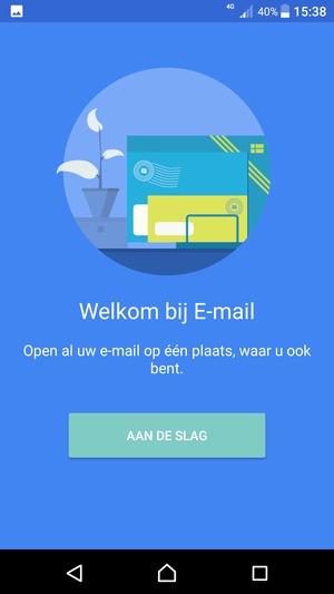 Selecteer AAN DE SLAG