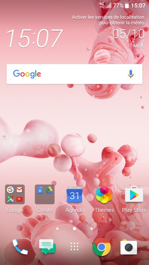 Sélectionnez Play Store